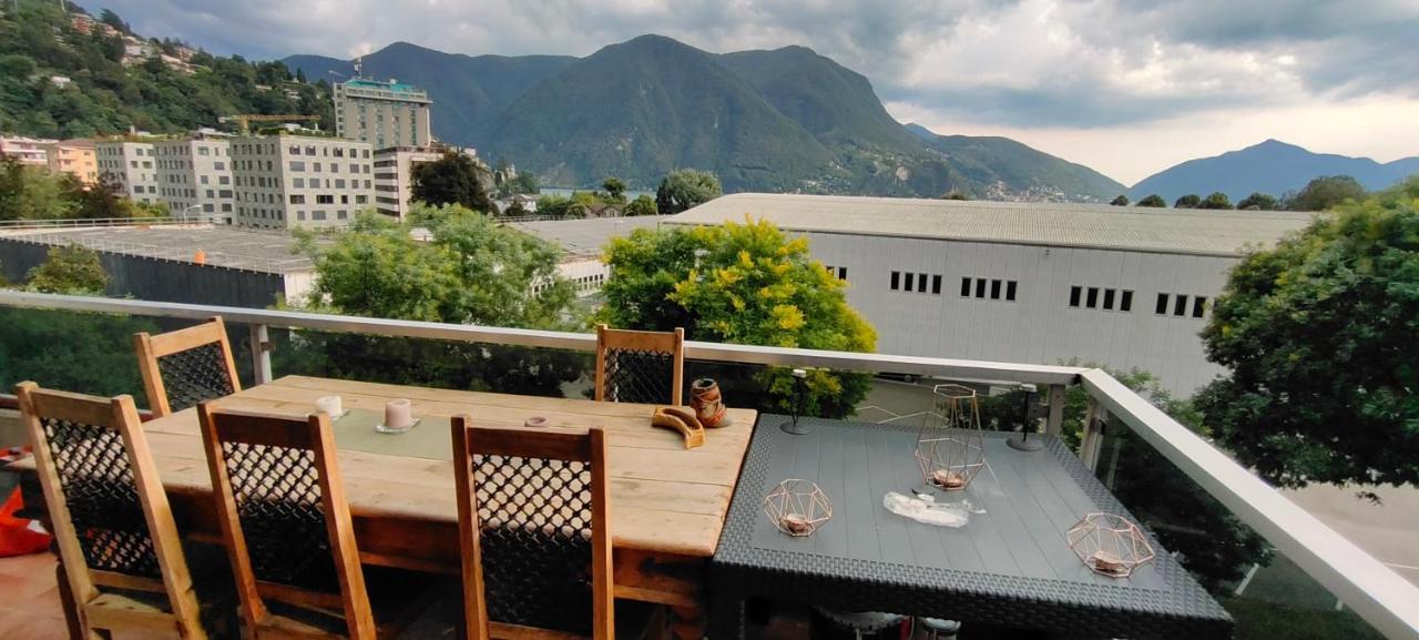 Lugano Lido - Modern And Cozy 2 Bedroom 2 Bathroom Apartment With Top Masterchef Kitchen At The Lugano Lido Touristic And Convention Area. Zewnętrze zdjęcie